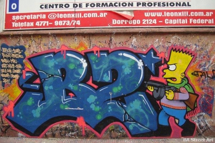 Detail Graffiti Ba Nomer 4