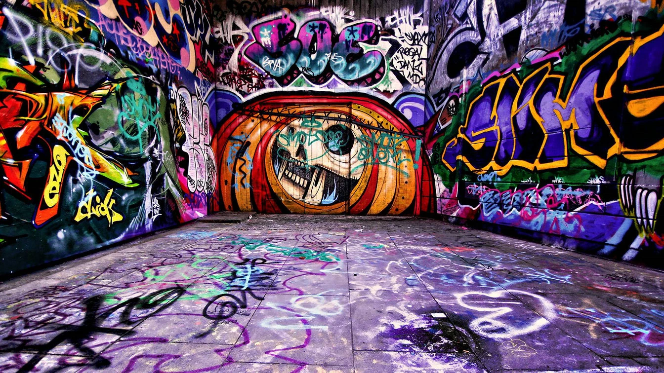 Detail Graffiti Backdrop Nomer 22