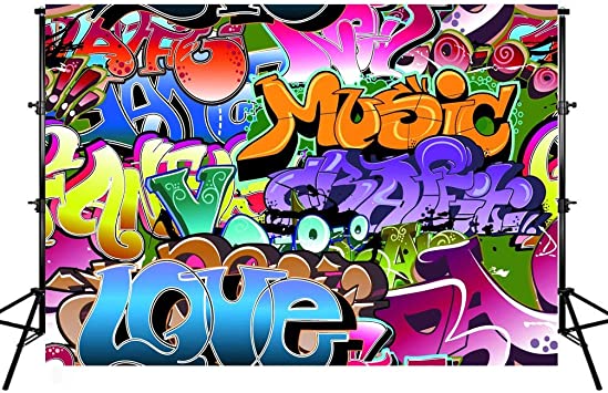 Detail Graffiti Background Banner Nomer 21