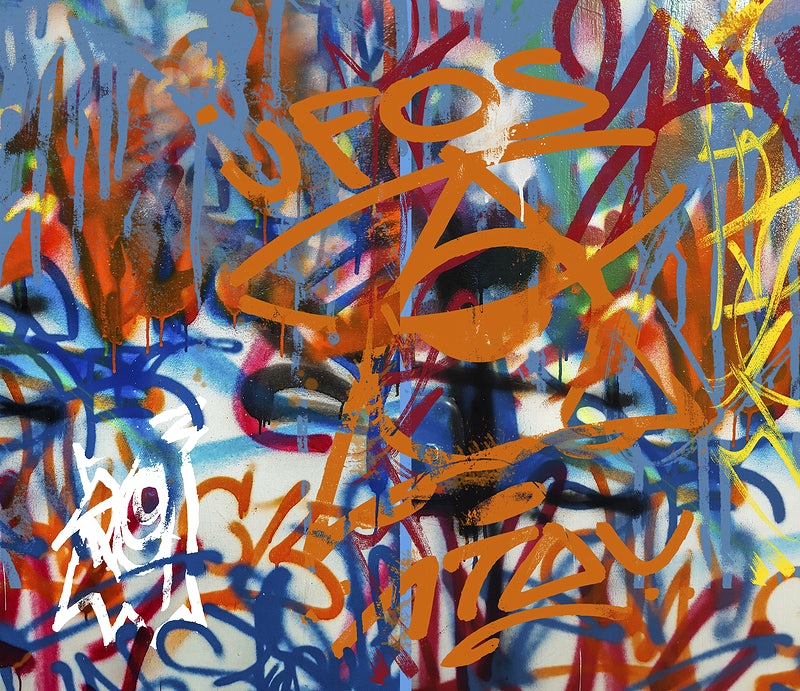 Detail Graffiti Background Hitam Abstrak Nomer 12