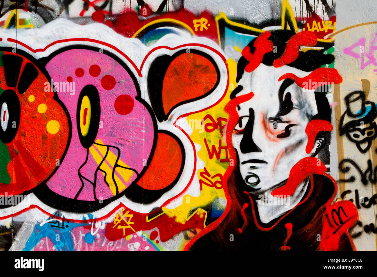 Graffiti Background Horor - KibrisPDR