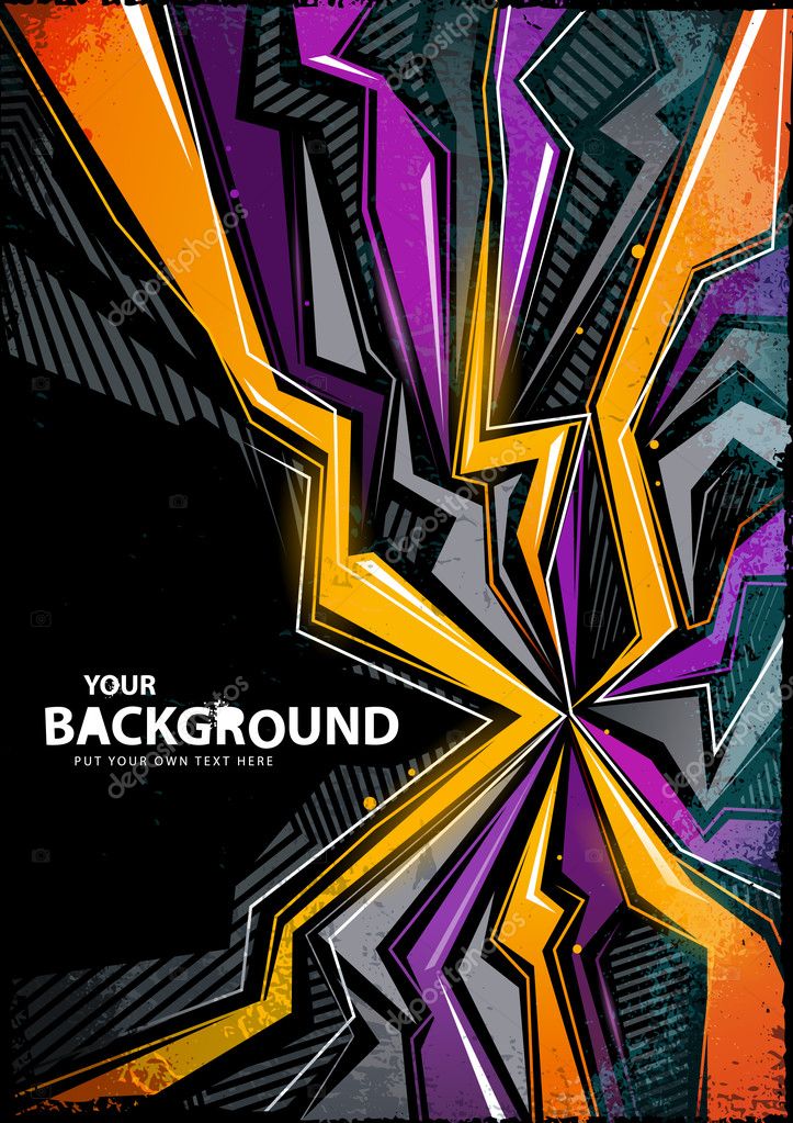 Detail Graffiti Background Vector Nomer 49