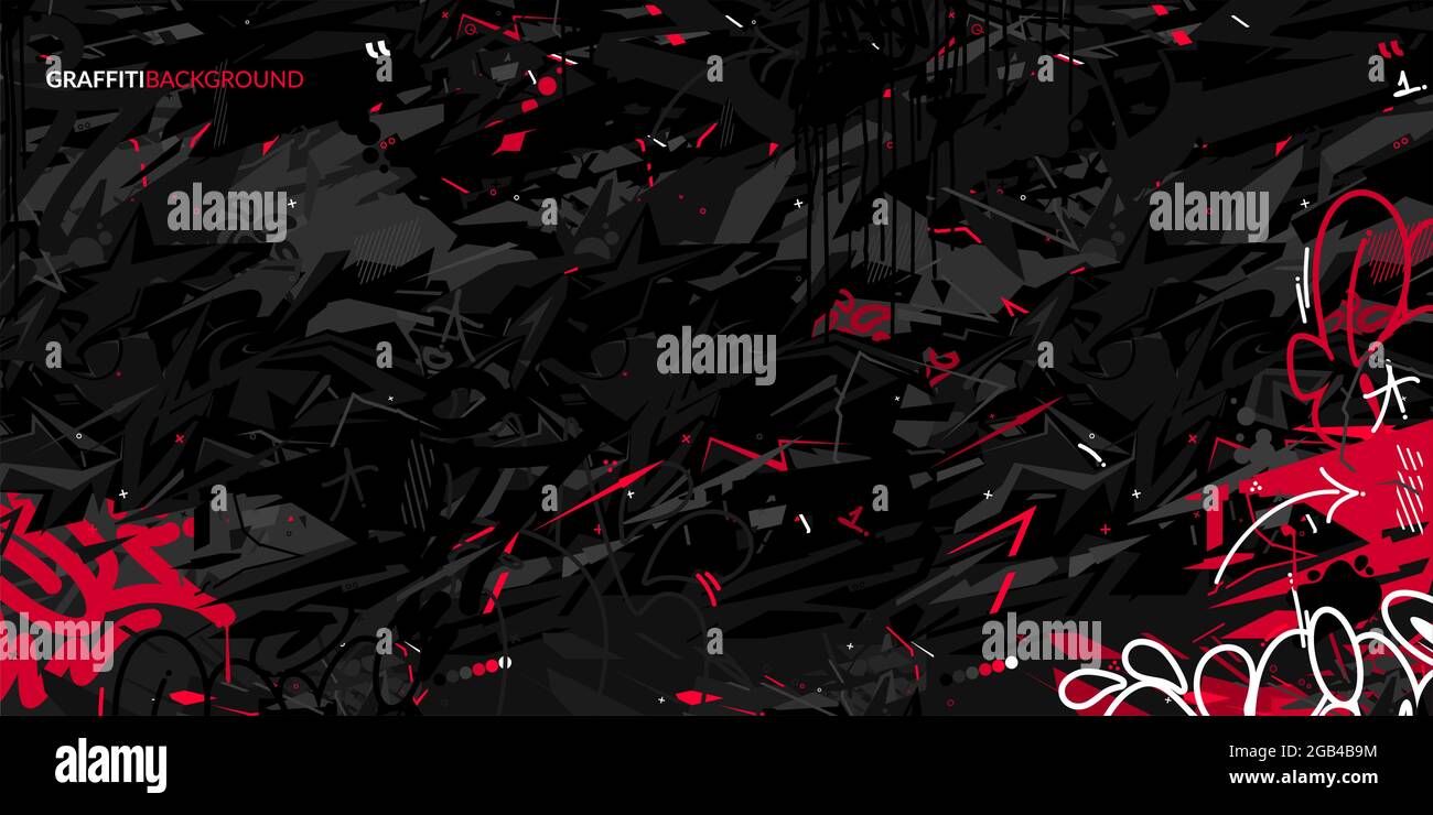 Detail Graffiti Background Vector Black Nomer 52