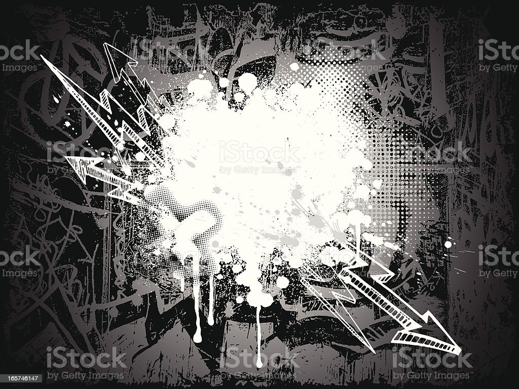 Detail Graffiti Background Vector Black Nomer 54