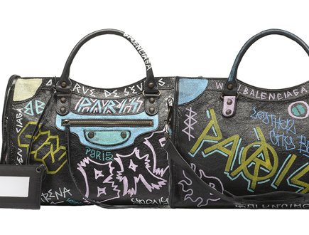 Detail Graffiti Bag Balenciaga Nomer 8