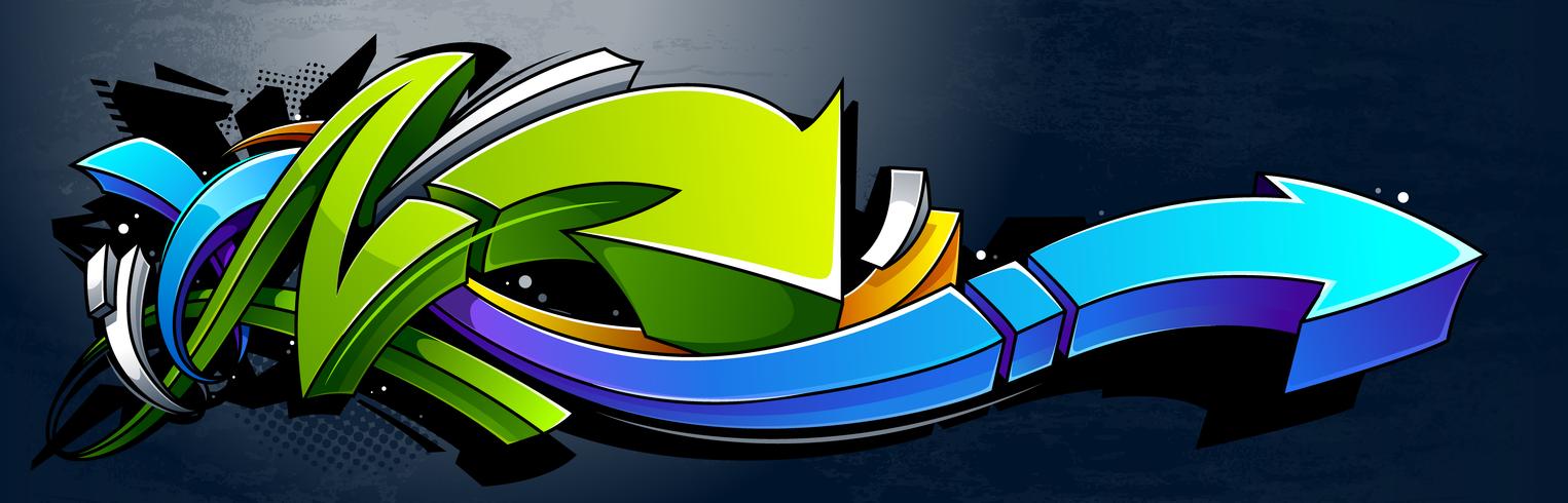 Detail Graffiti Banner Nomer 5