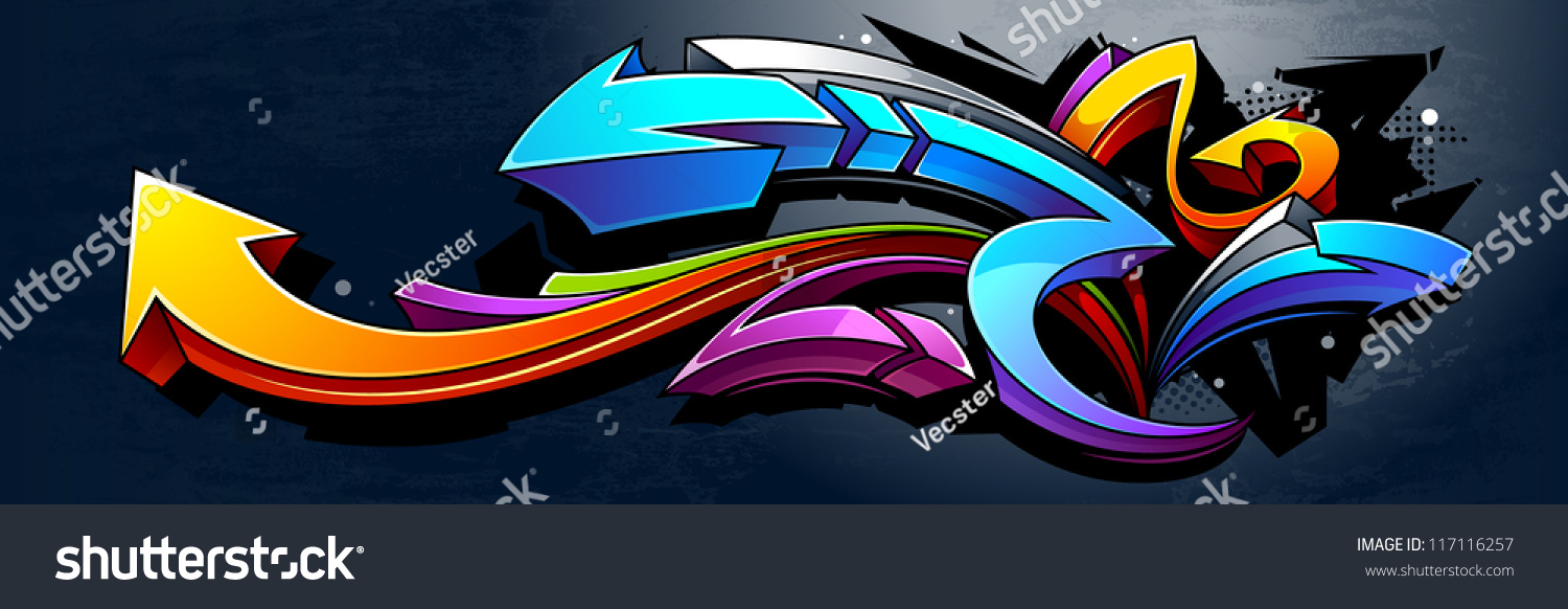 Detail Graffiti Banner Nomer 6