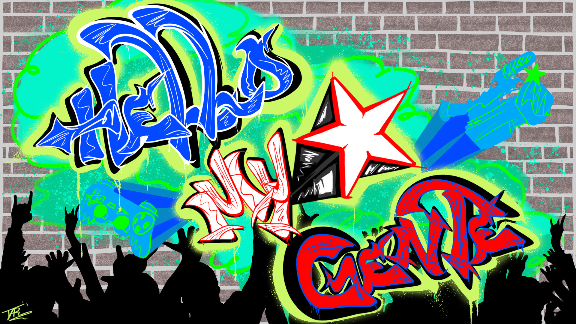 Detail Graffiti Banner Nomer 50