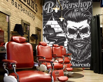 Detail Graffiti Barbershop Unik Nomer 32