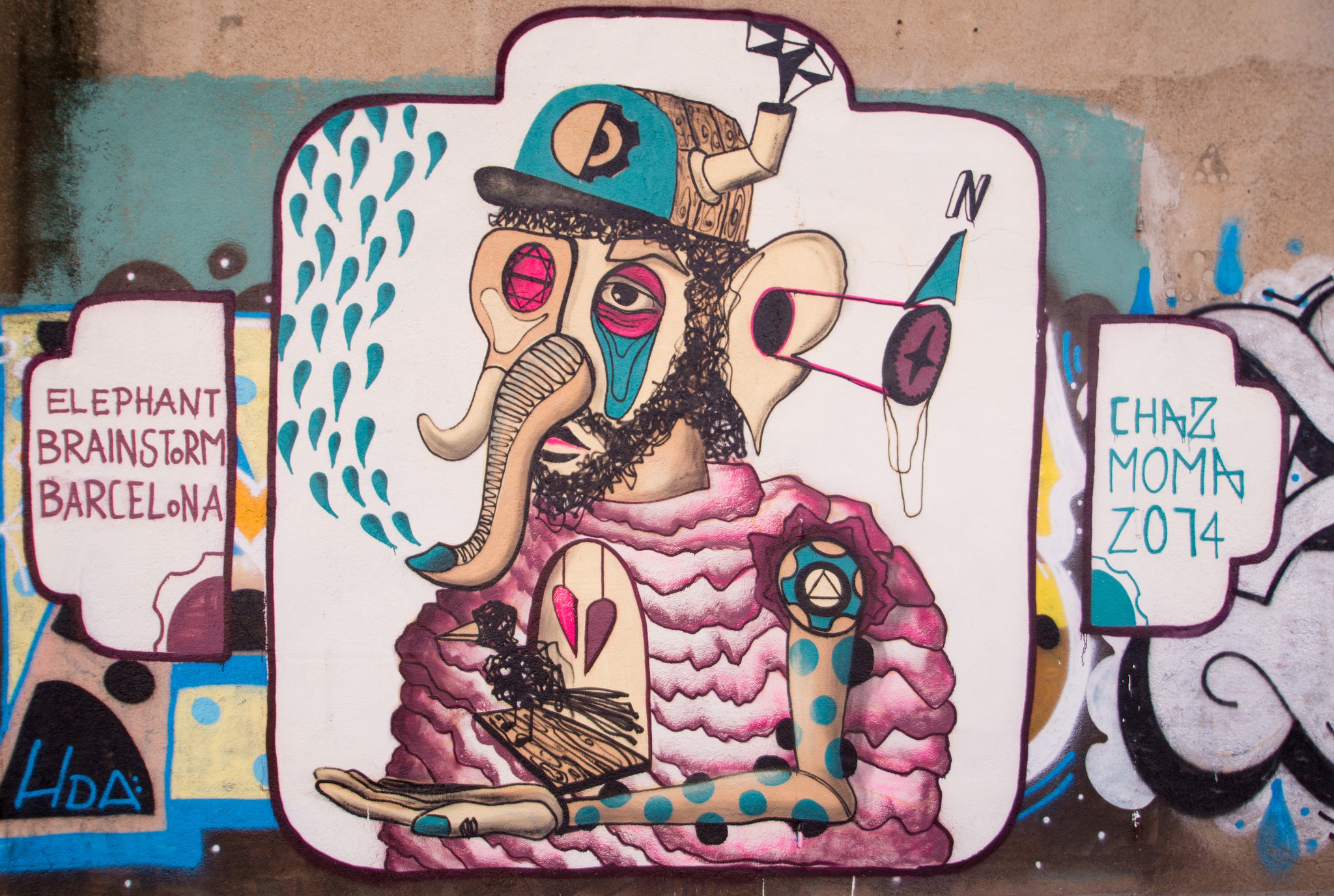 Detail Graffiti Barcelona Nomer 39