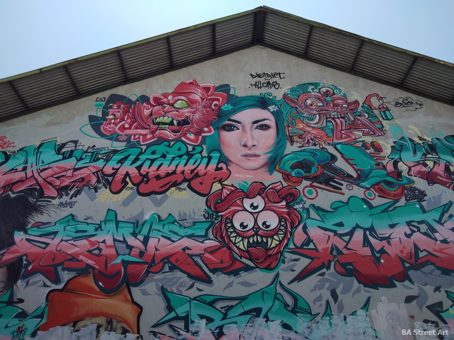 Detail Graffiti Barong Nomer 31