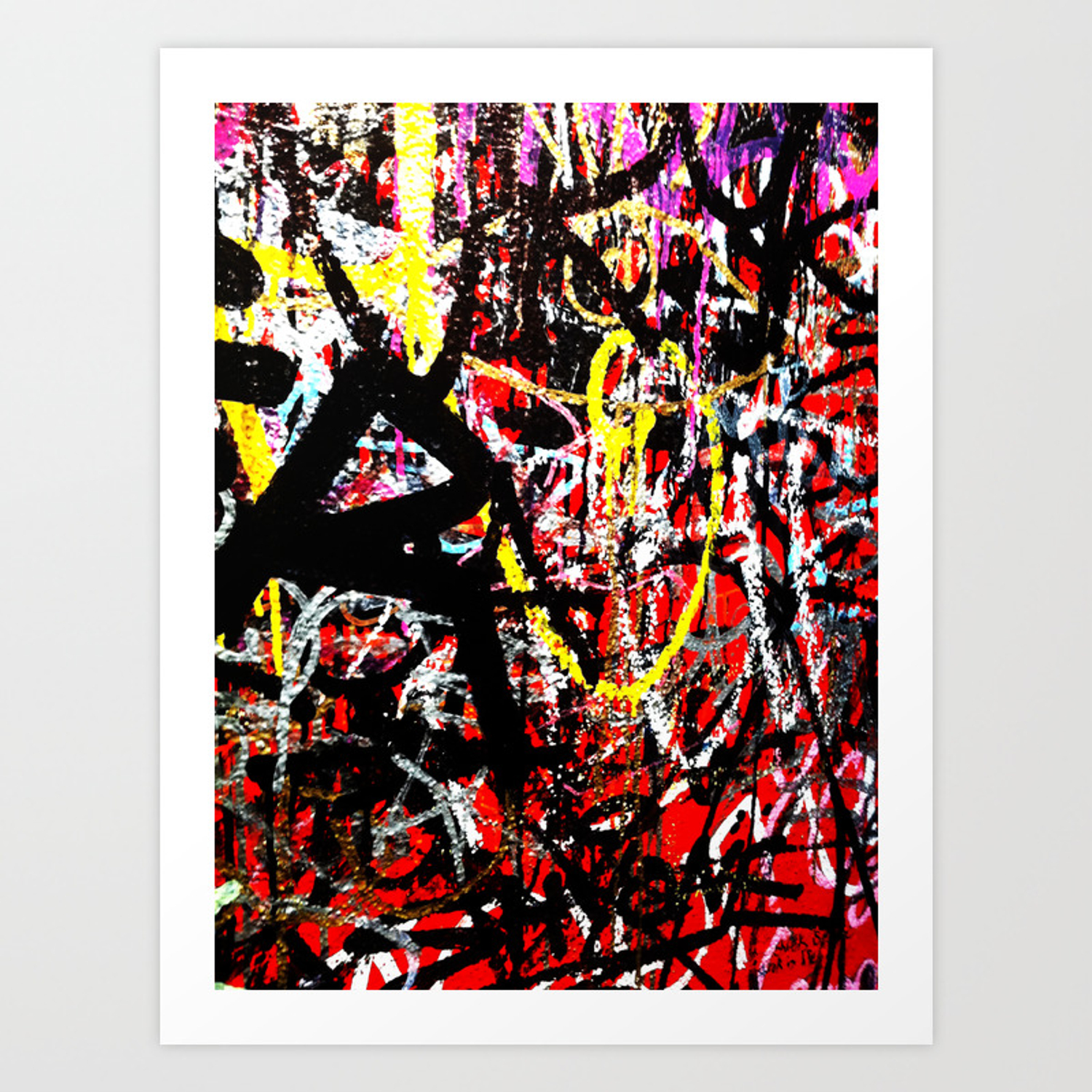 Detail Graffiti Based Prints Nomer 12