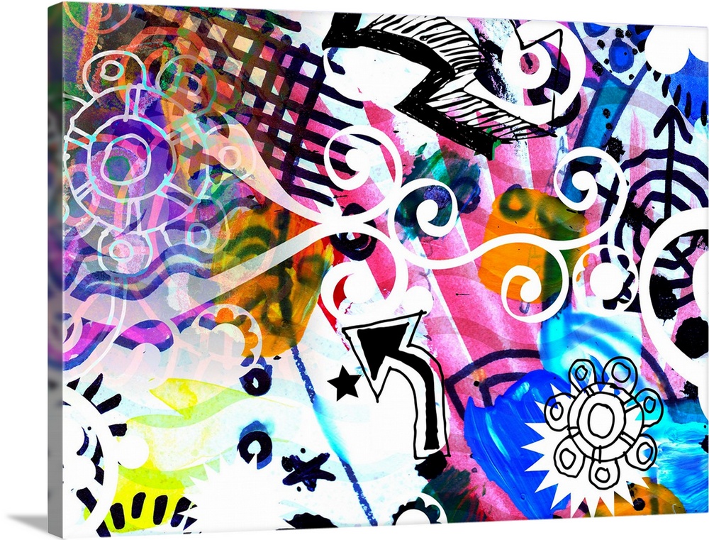 Detail Graffiti Based Prints Nomer 17