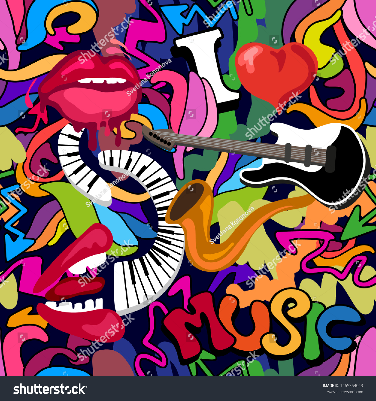Detail Graffiti Based Prints Nomer 34