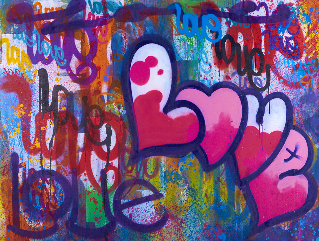 Detail Graffiti Based Prints Nomer 36