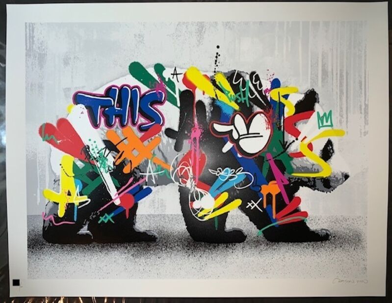 Detail Graffiti Based Prints Nomer 5