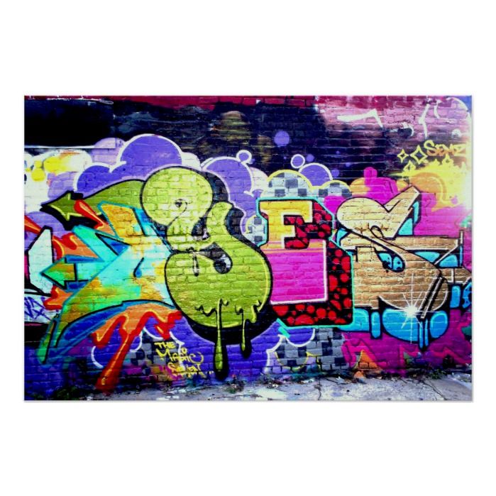 Detail Graffiti Based Prints Nomer 46
