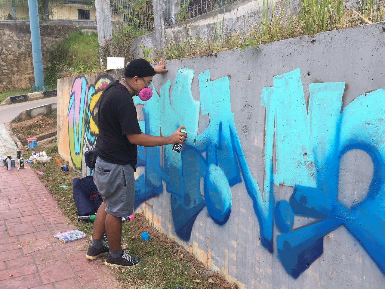 Detail Graffiti Batam Wall Nomer 12