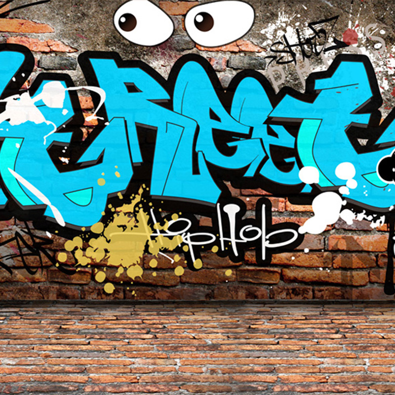 Detail Graffiti Batu Bata 3d Nomer 35