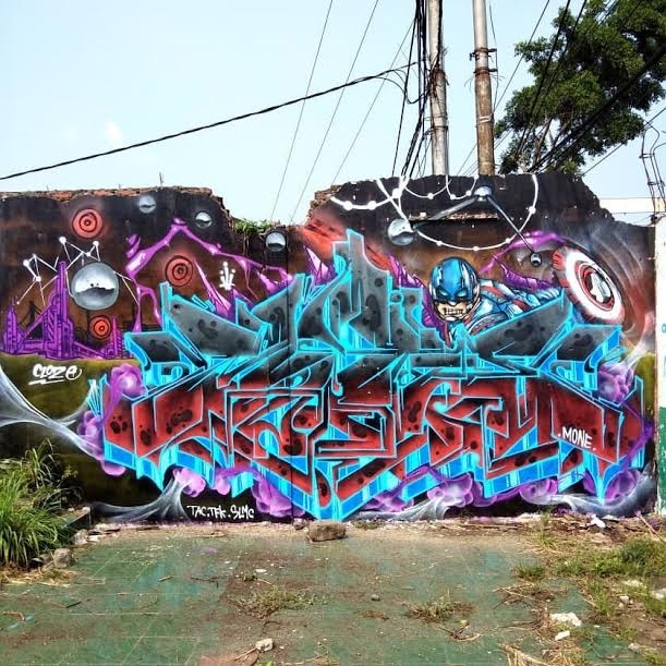 Detail Graffiti Bekasi Nomer 2