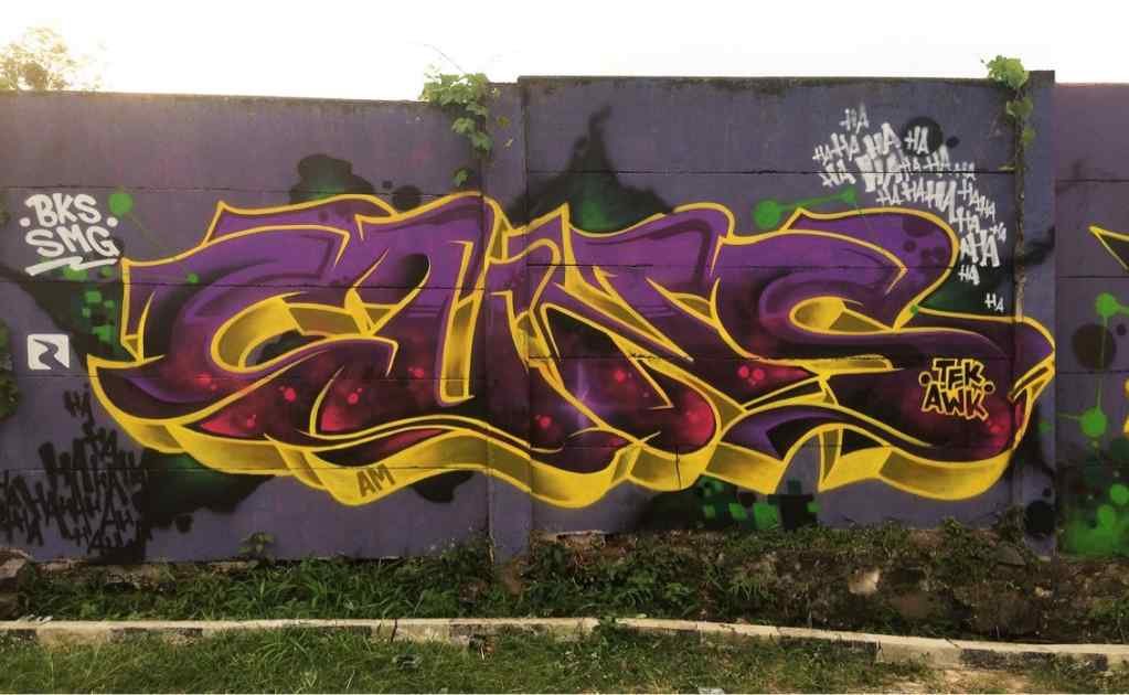 Detail Graffiti Bekasi Nomer 30