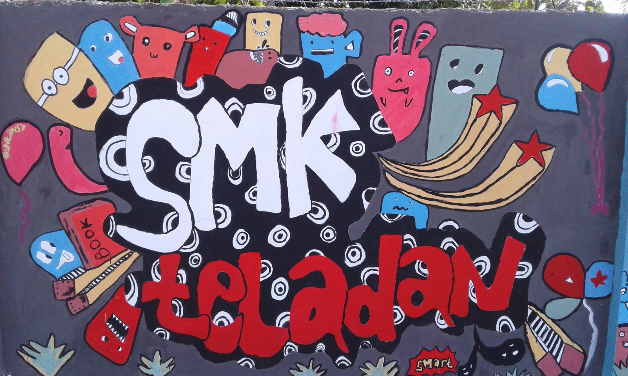 Detail Graffiti Bertema Pendidikan Nomer 22