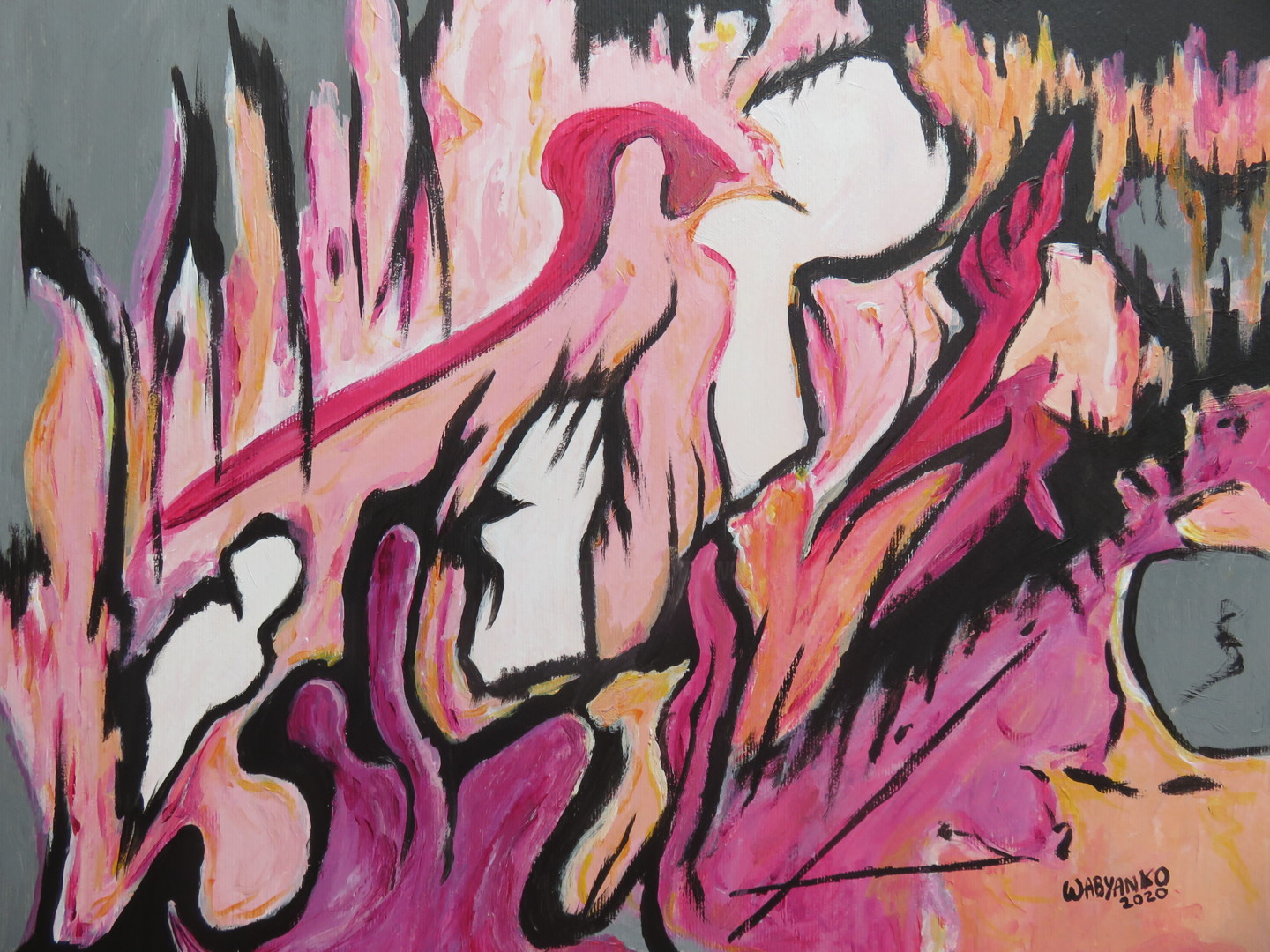 Detail Graffiti Black And Pink Hd Nomer 41