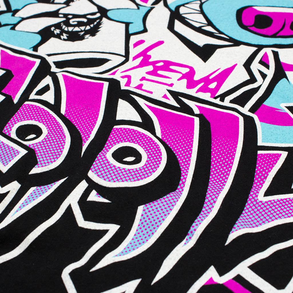 Detail Graffiti Black And Pink Hd Nomer 42