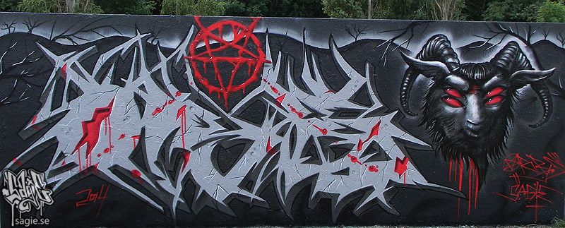 Graffiti Black Metal - KibrisPDR