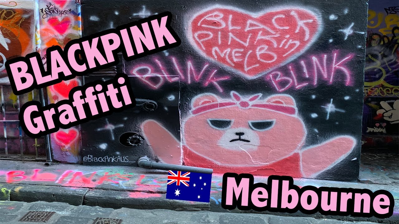 Detail Graffiti Black Pink Nomer 15