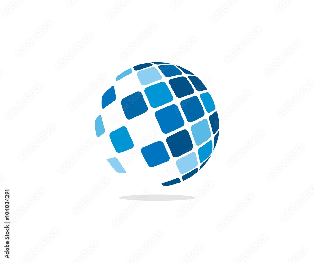 Detail Globe Logo Nomer 36