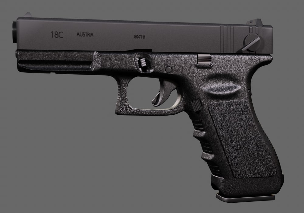 Detail Glock 18 Handgun Nomer 31