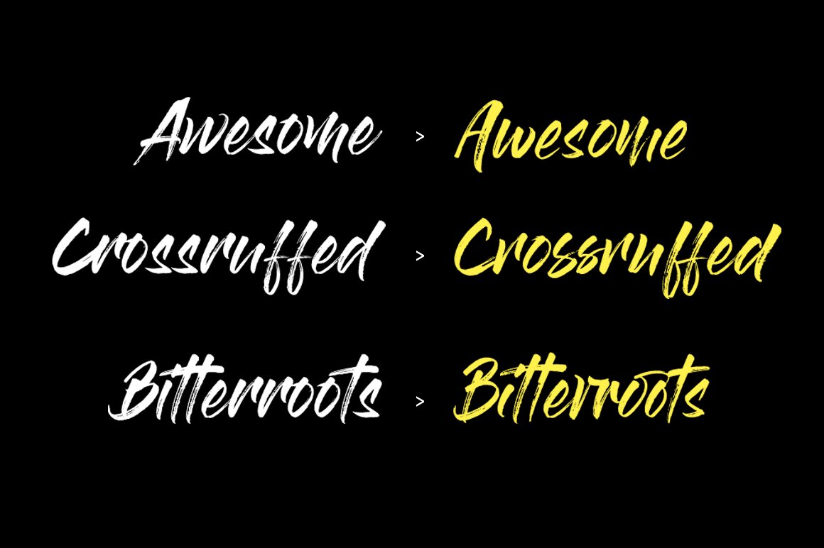 Detail Gloss And Bloom Font 1001 Nomer 4
