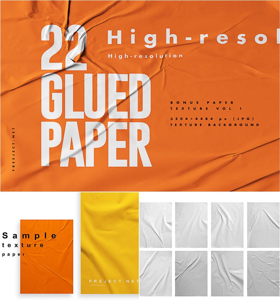 Detail Glued Paper Texture Png Nomer 46