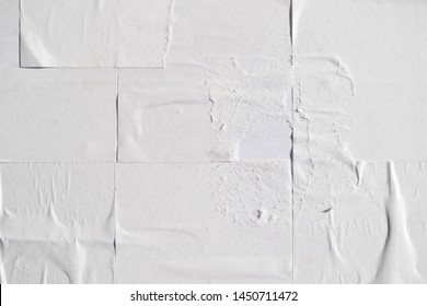 Detail Glued Paper Texture Png Nomer 6