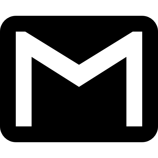Gmail Black Logo - KibrisPDR