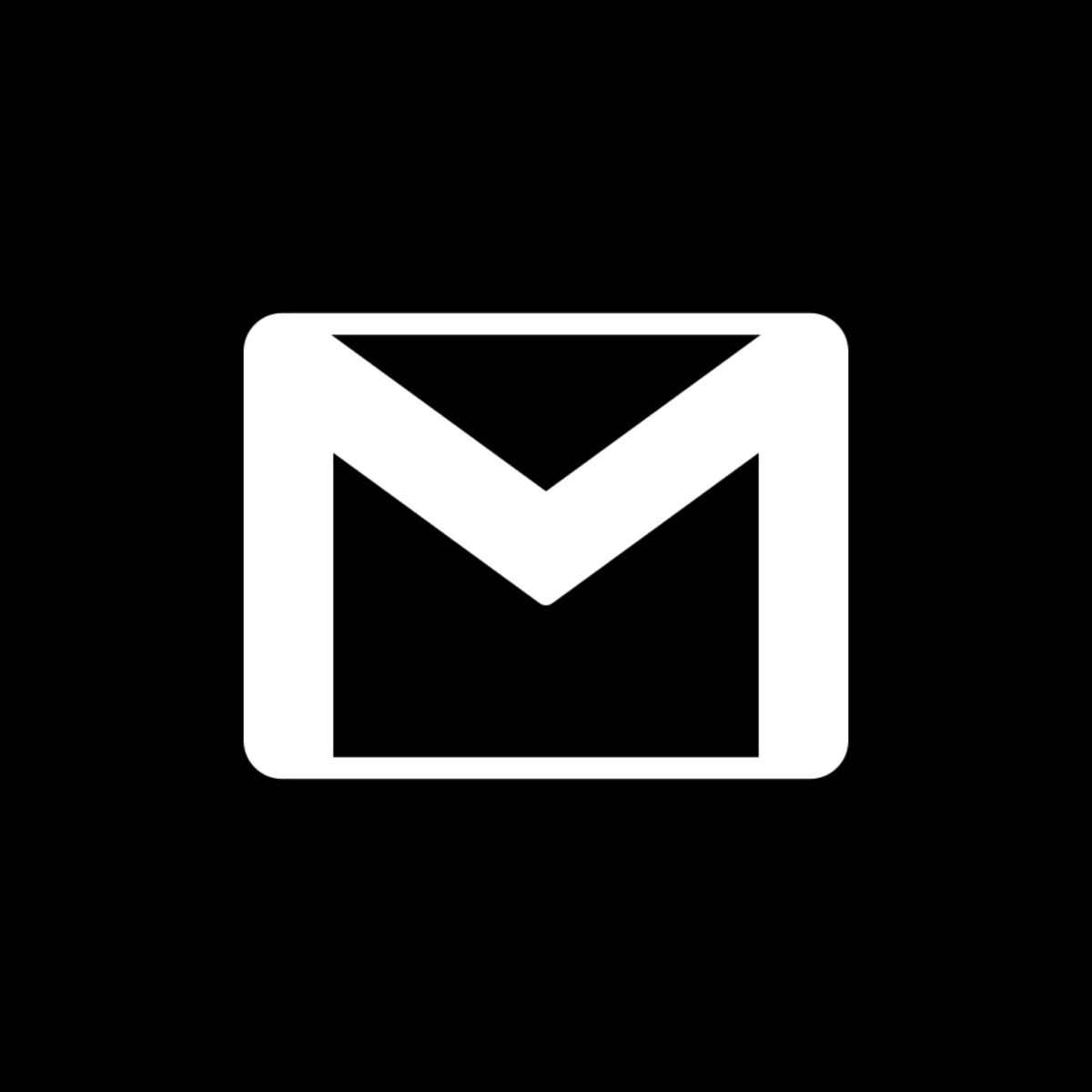 Detail Gmail Black Logo Nomer 2