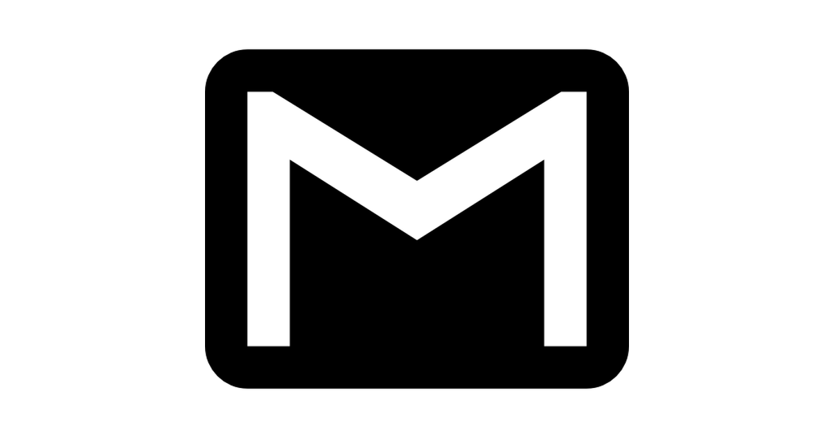Detail Gmail Black Logo Nomer 34
