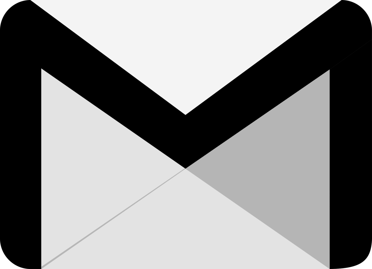 Detail Gmail Black Logo Nomer 5