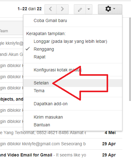 Detail Gmail Kotak Masuk Nomer 2