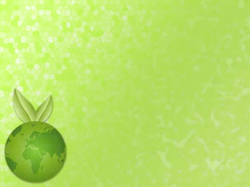 Go Green Background Power Point - KibrisPDR