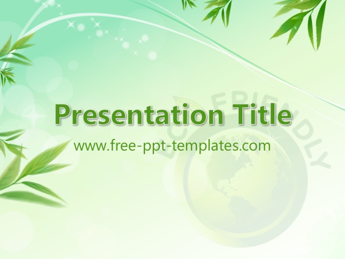 Detail Go Green Background Power Point Nomer 14