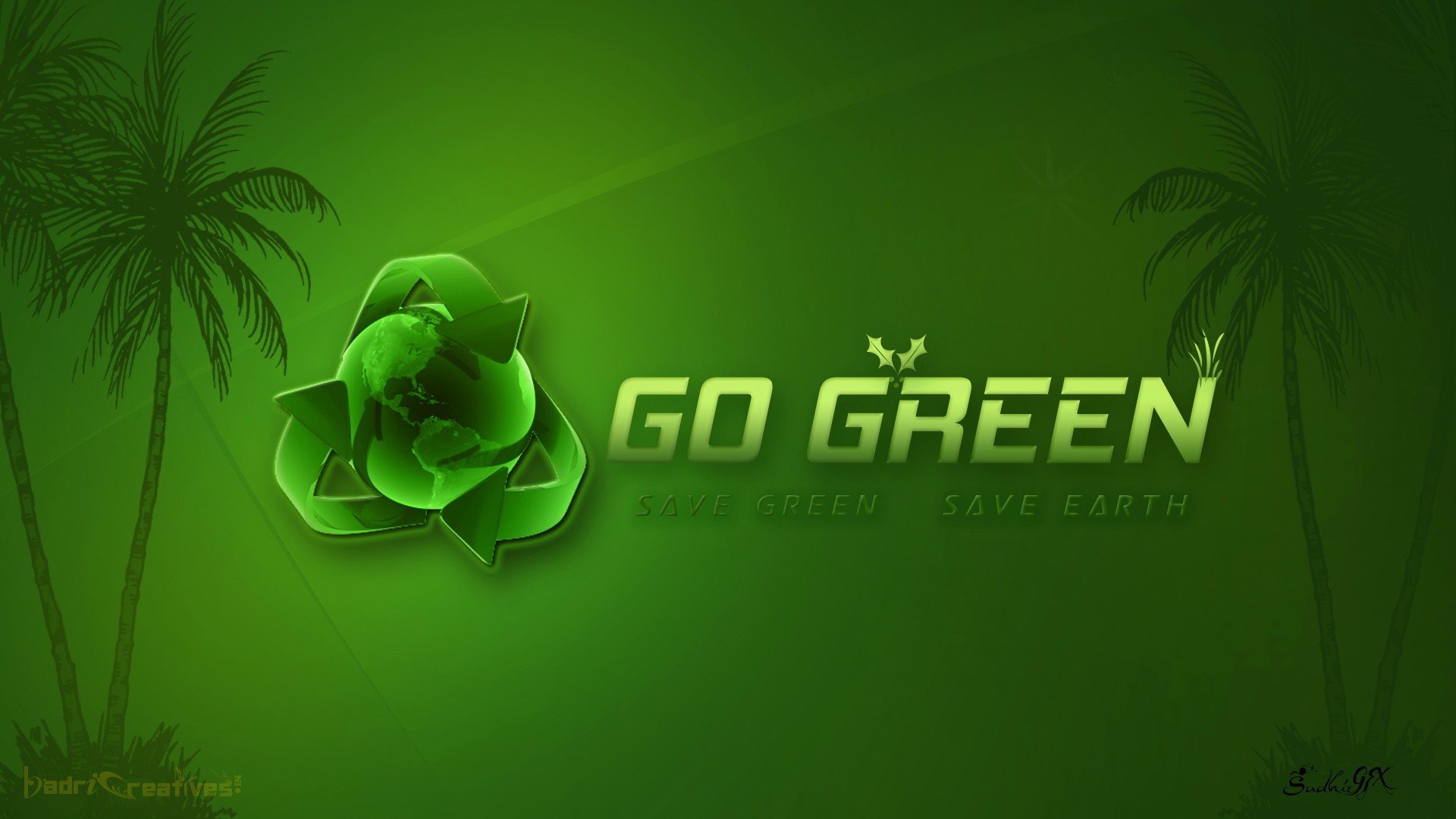 Detail Go Green Wallpaper Nomer 42