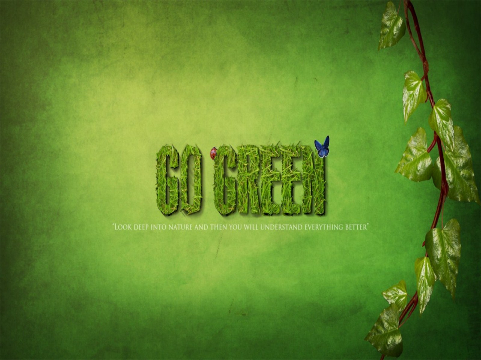 Detail Go Green Wallpaper Nomer 44