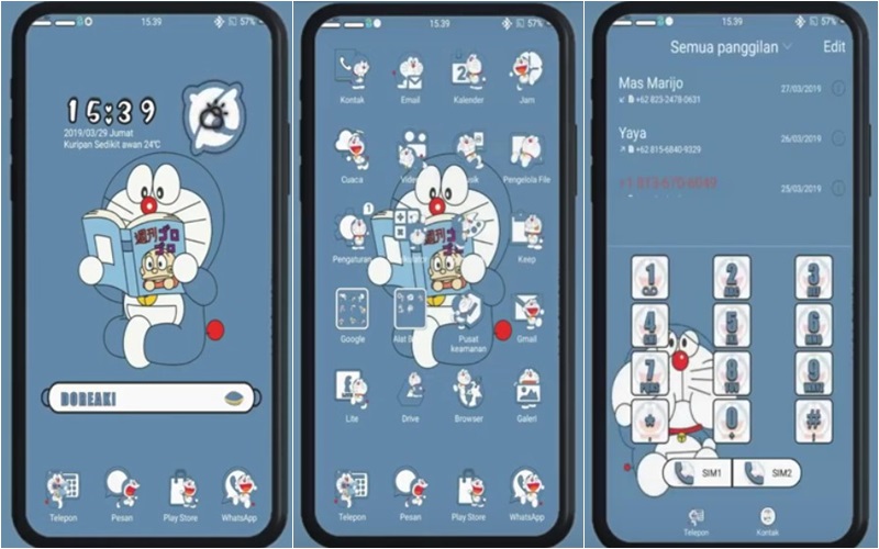 Detail Go Launcher Tema Doraemon Nomer 12