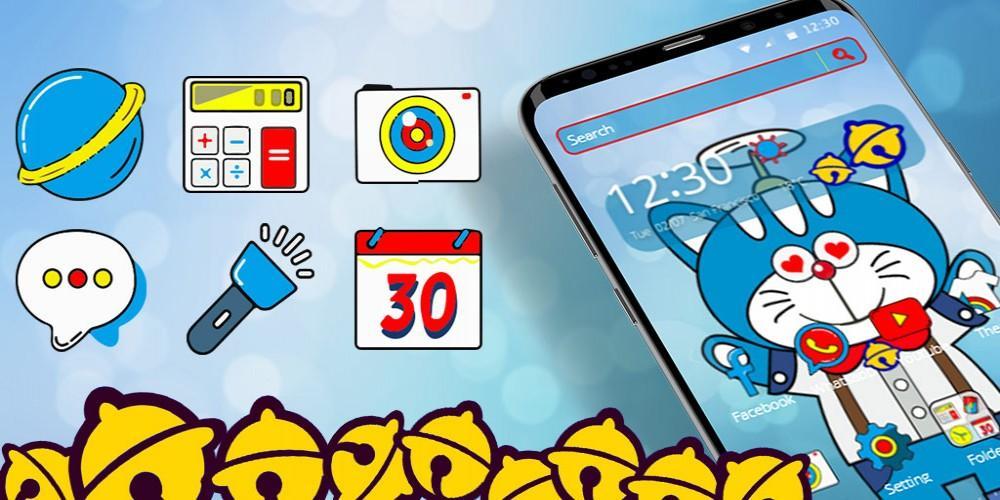 Detail Go Launcher Tema Doraemon Nomer 17