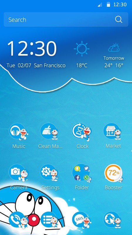 Detail Go Launcher Tema Doraemon Nomer 3