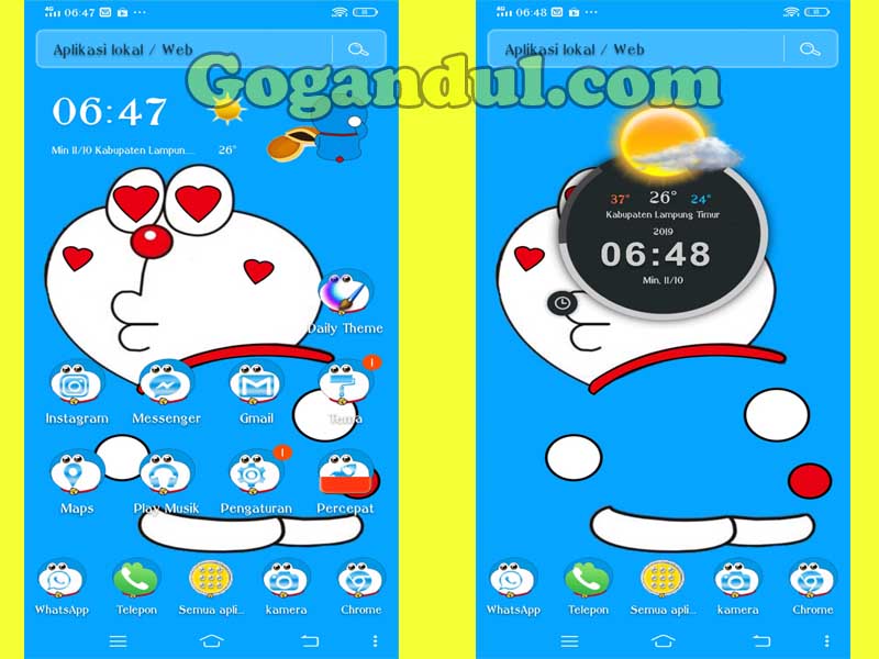 Detail Go Launcher Tema Doraemon Nomer 26