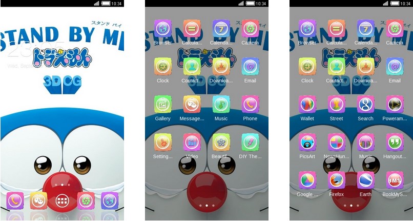 Detail Go Launcher Tema Doraemon Nomer 32