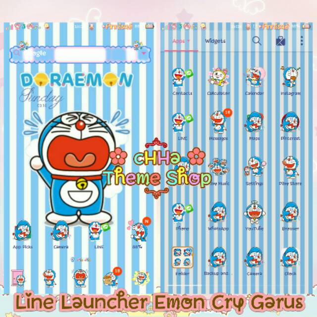 Detail Go Launcher Tema Doraemon Nomer 33